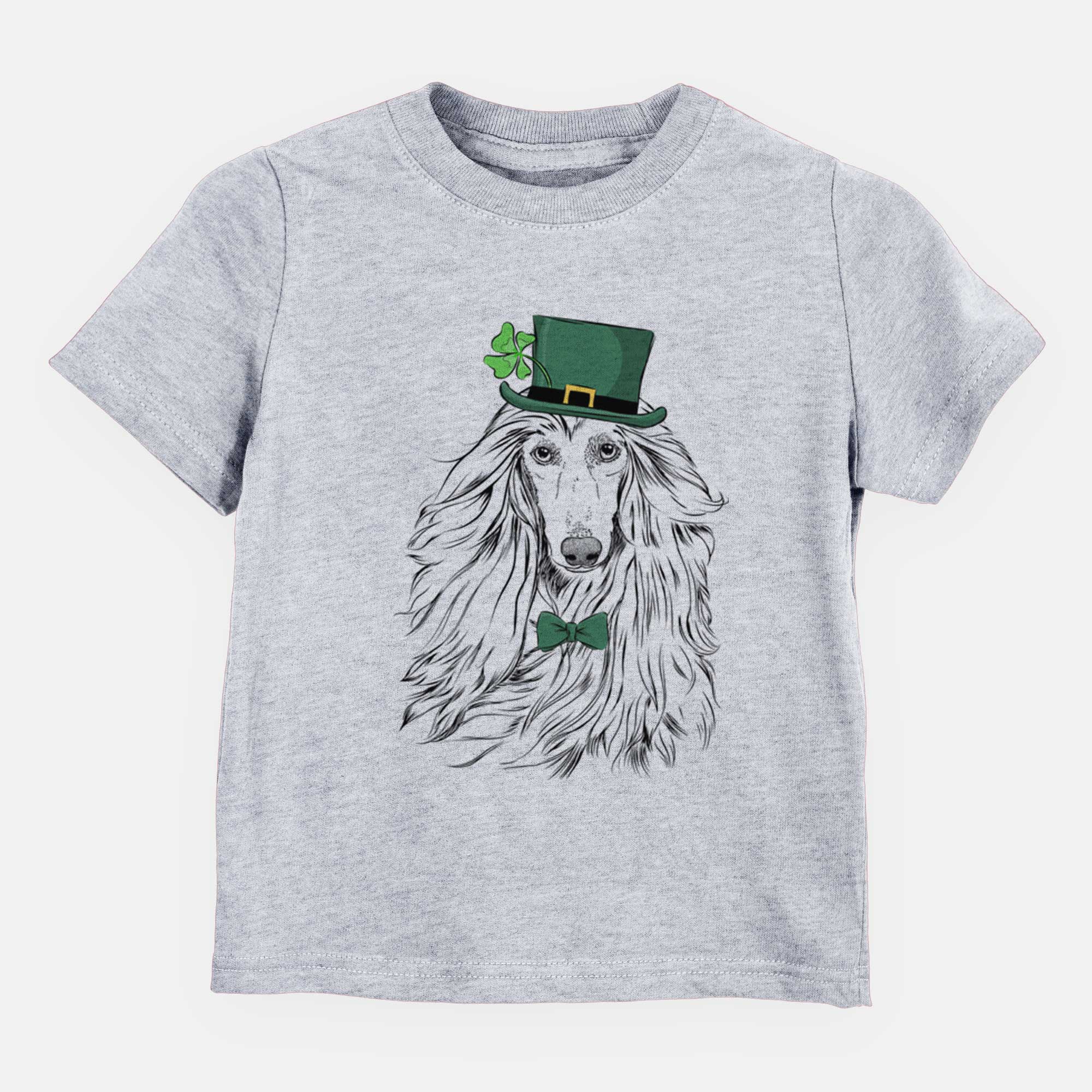 St. Patricks Fabio the Afghan Hound - Kids/Youth/Toddler Shirt