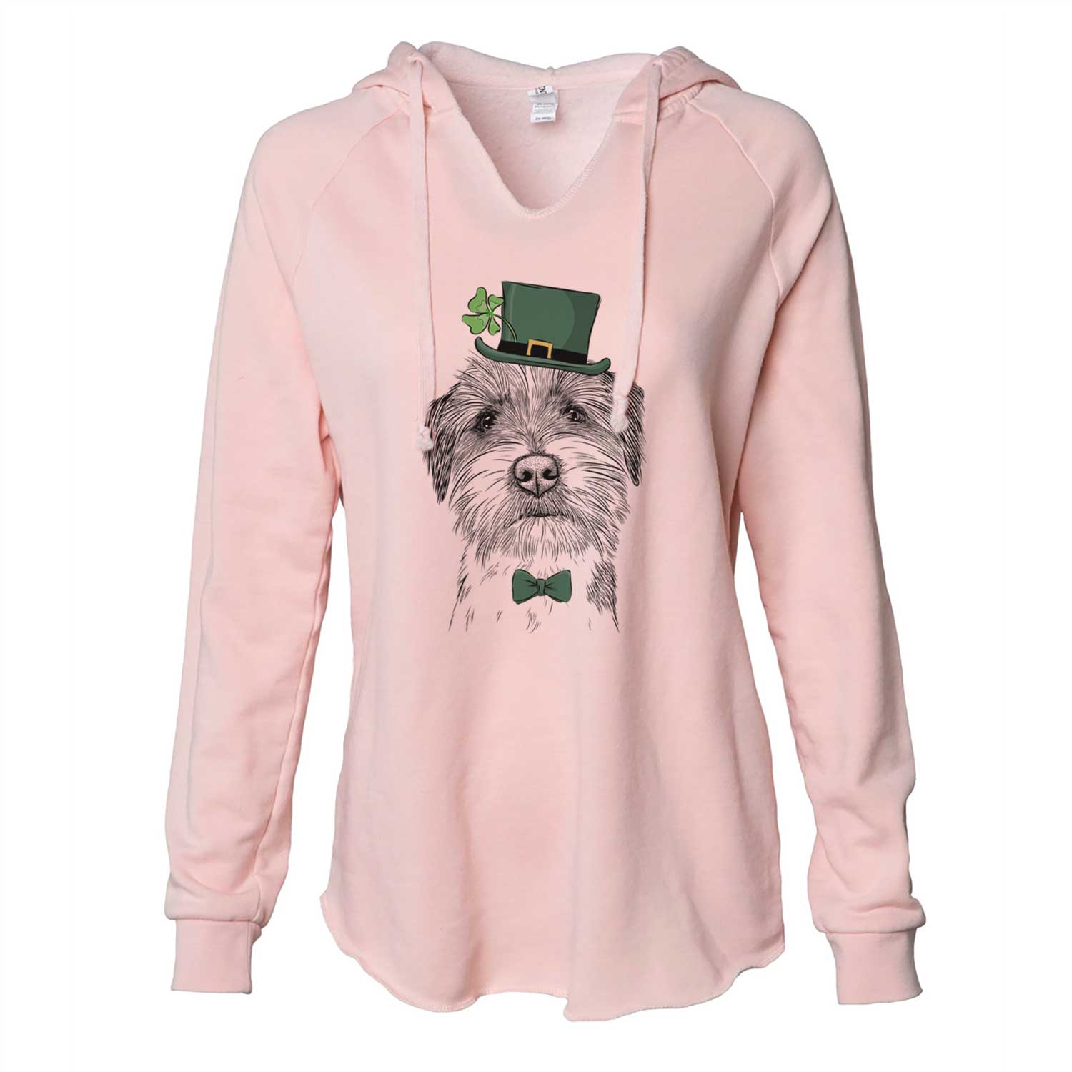 St. Patrick's Feis the Parson Russell Terrier - Cali Wave Hooded Sweatshirt