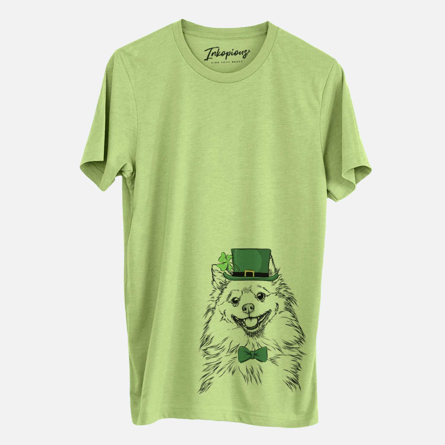 St. Patrick's Fibi the Spitz - Unisex Crewneck