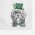 Fiji the Polish Lowland Sheepdog Decorative Hand Towel