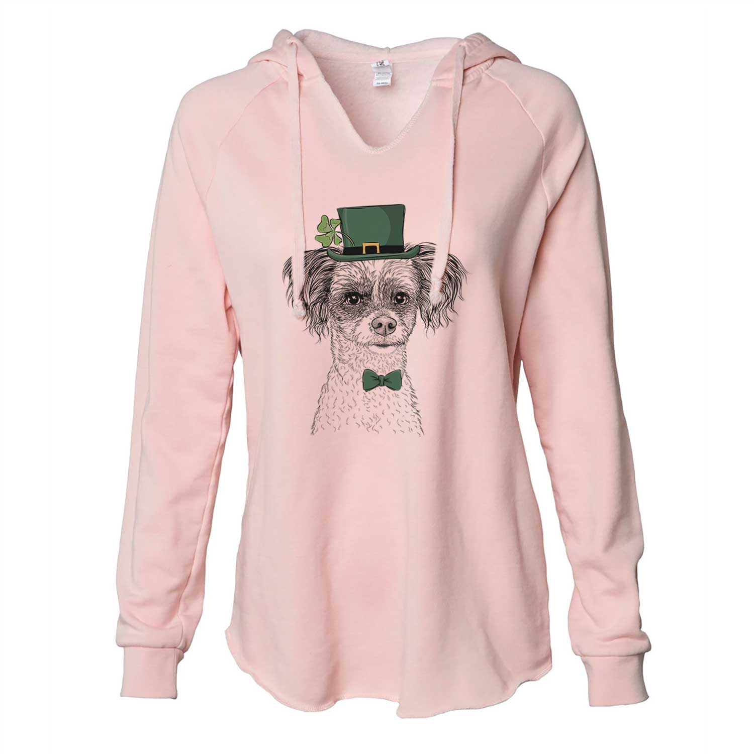 St. Patrick's Finley Beth the Papillon Mix - Cali Wave Hooded Sweatshirt