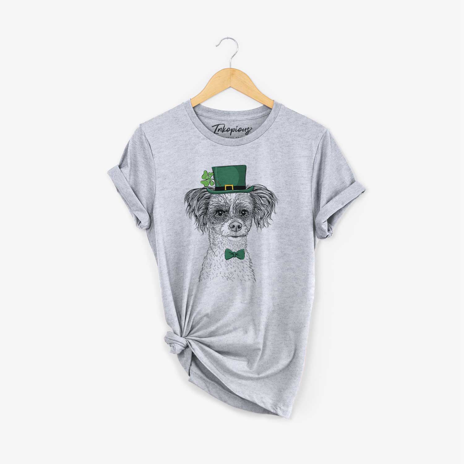 St. Patrick's Finley Beth the Papillon Mix - Unisex Crewneck