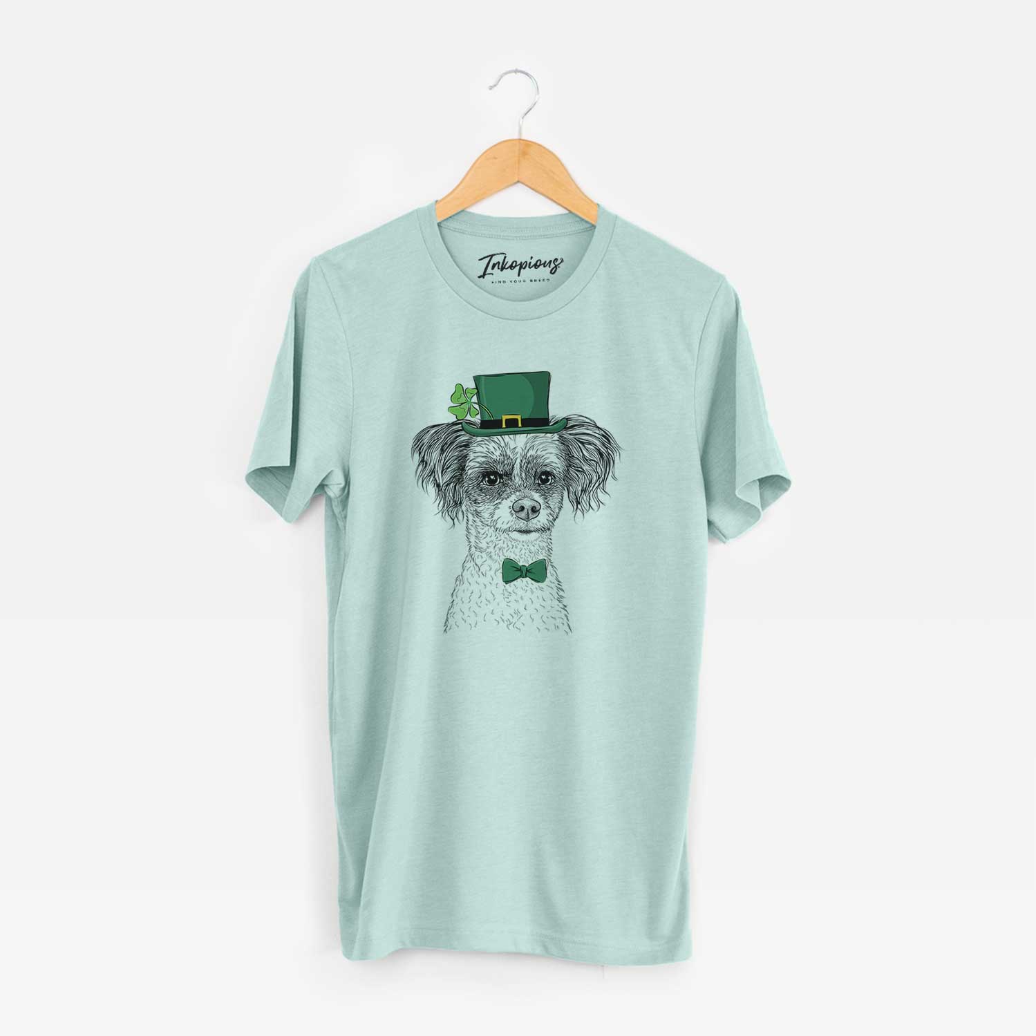 St. Patrick's Finley Beth the Papillon Mix - Unisex Crewneck