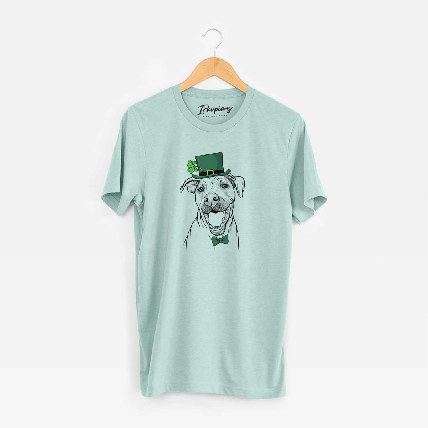 St. Patrick's Finn the Hound Mix - Unisex Crewneck