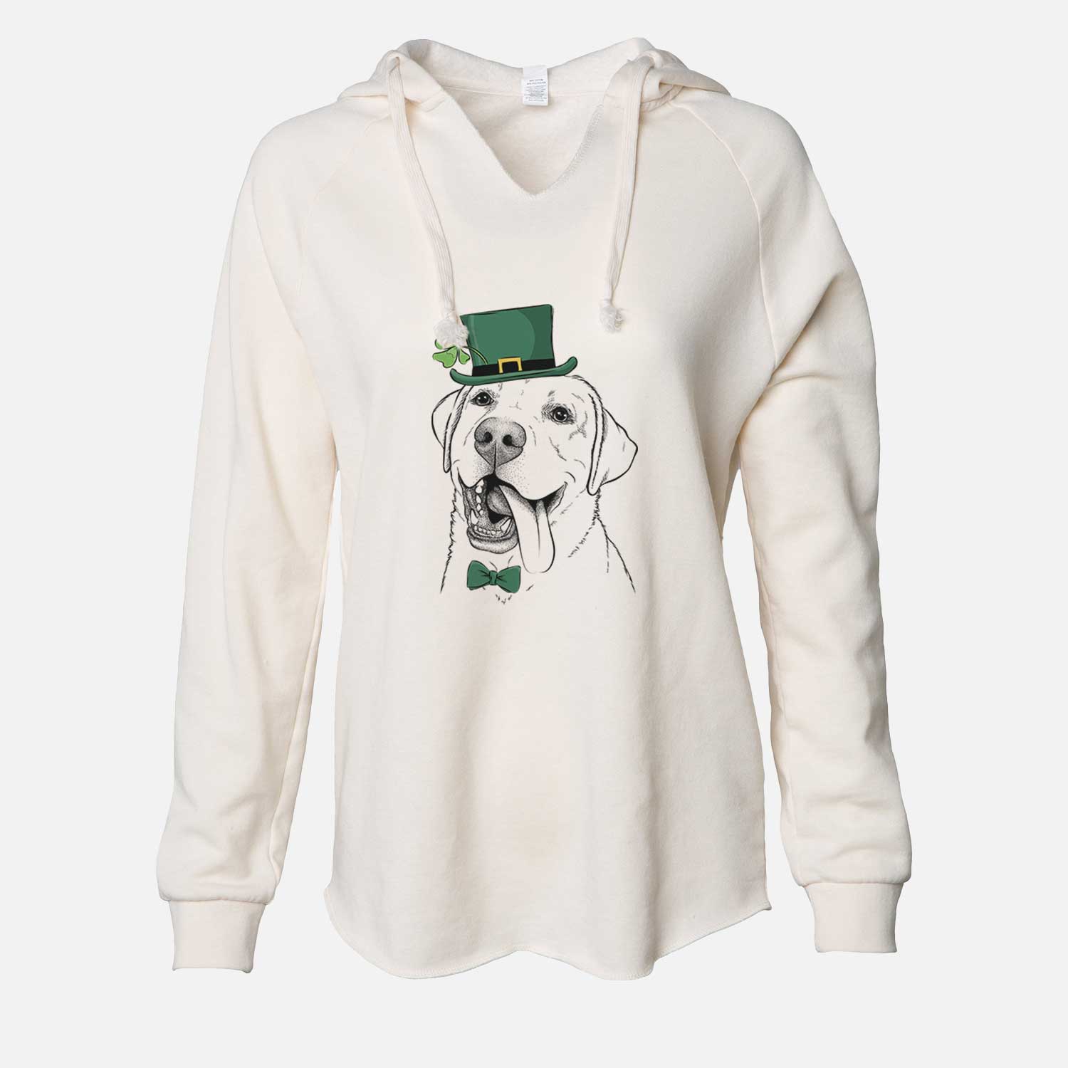 St. Patrick's Finn the Labrador Retriever - Cali Wave Hooded Sweatshirt