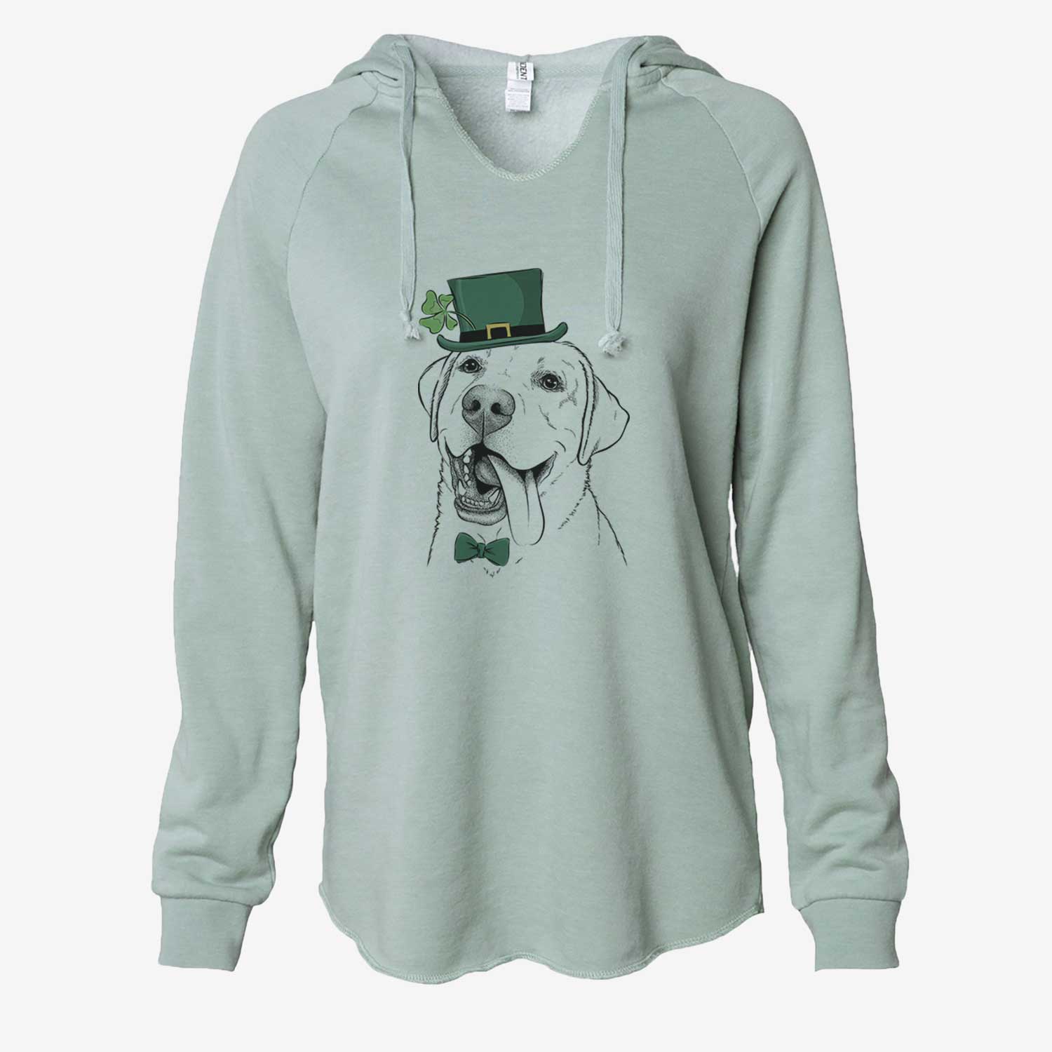 St. Patrick's Finn the Labrador Retriever - Cali Wave Hooded Sweatshirt