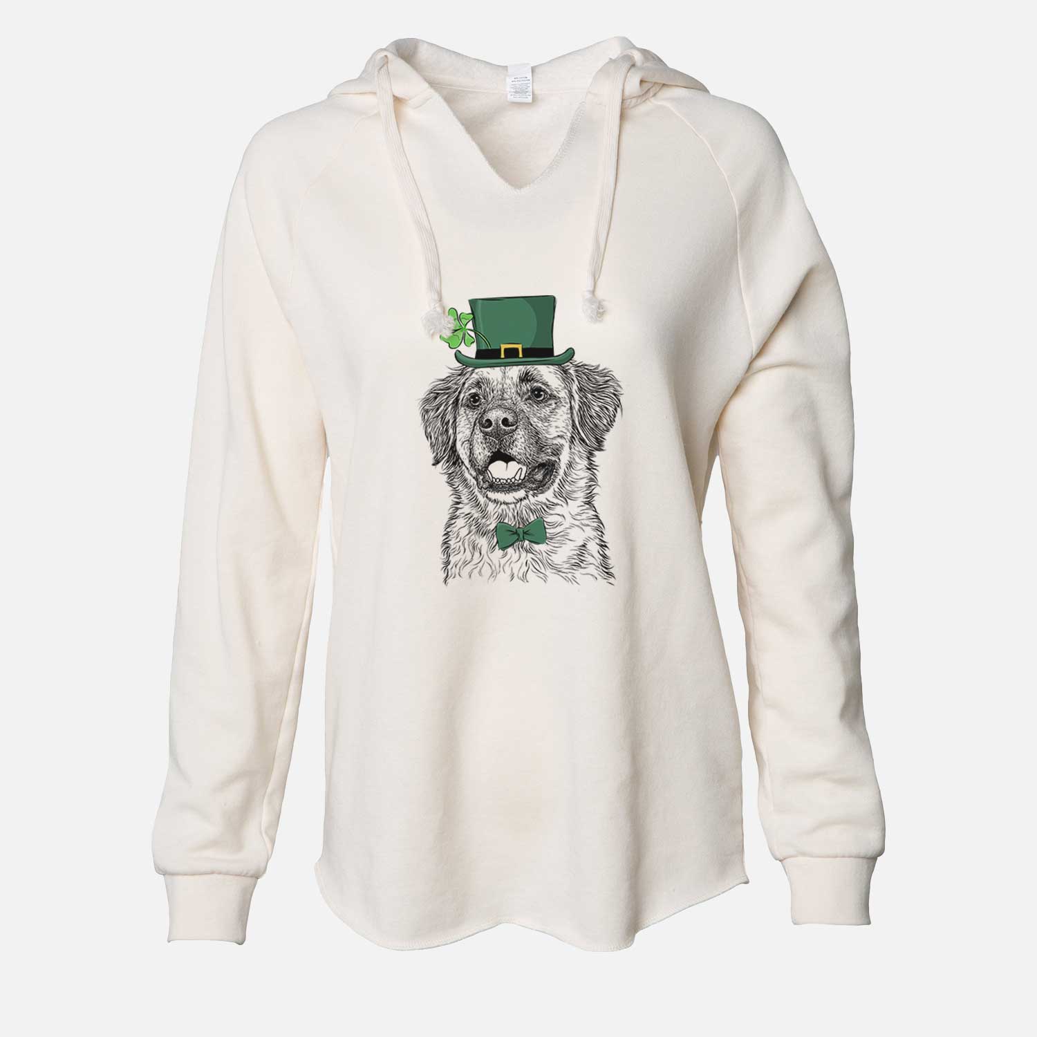 St. Patrick's Finn the Mixed Breed - Cali Wave Hooded Sweatshirt