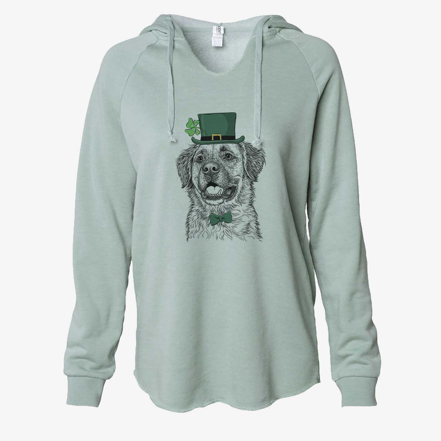 St. Patrick's Finn the Mixed Breed - Cali Wave Hooded Sweatshirt