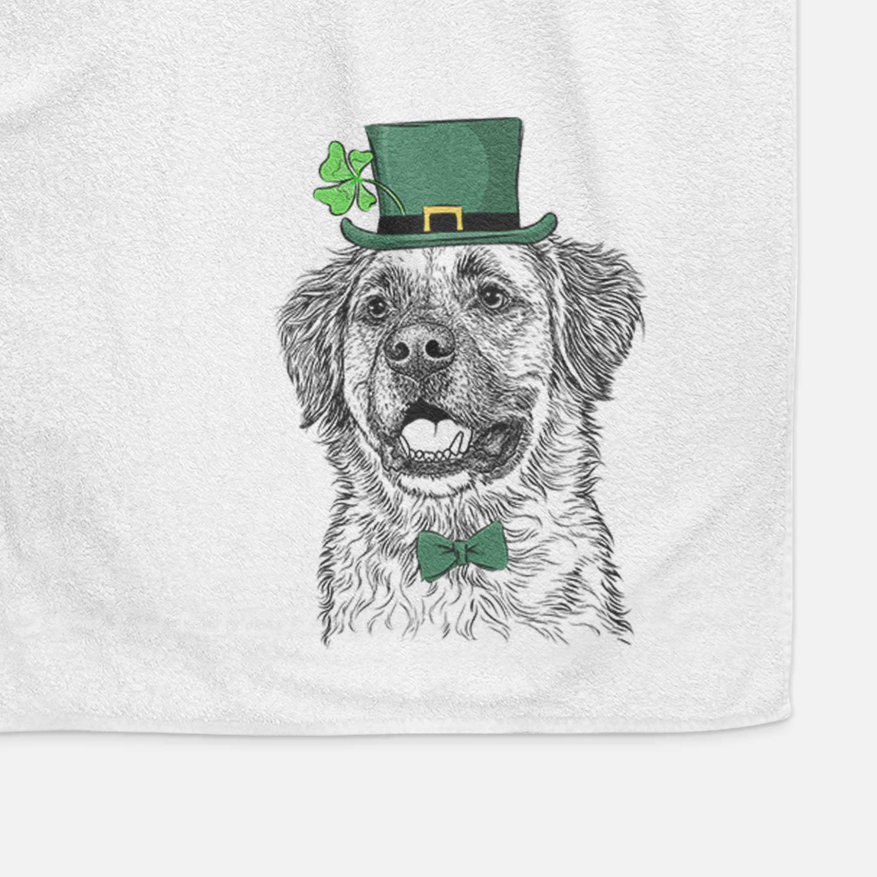 Finn the Mixed Breed Decorative Hand Towel