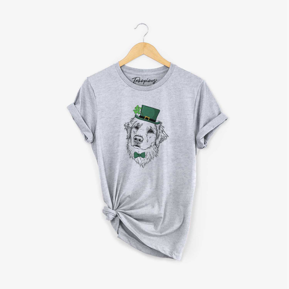 St. Patrick's Fiona the Golden Retriever - Unisex Crewneck