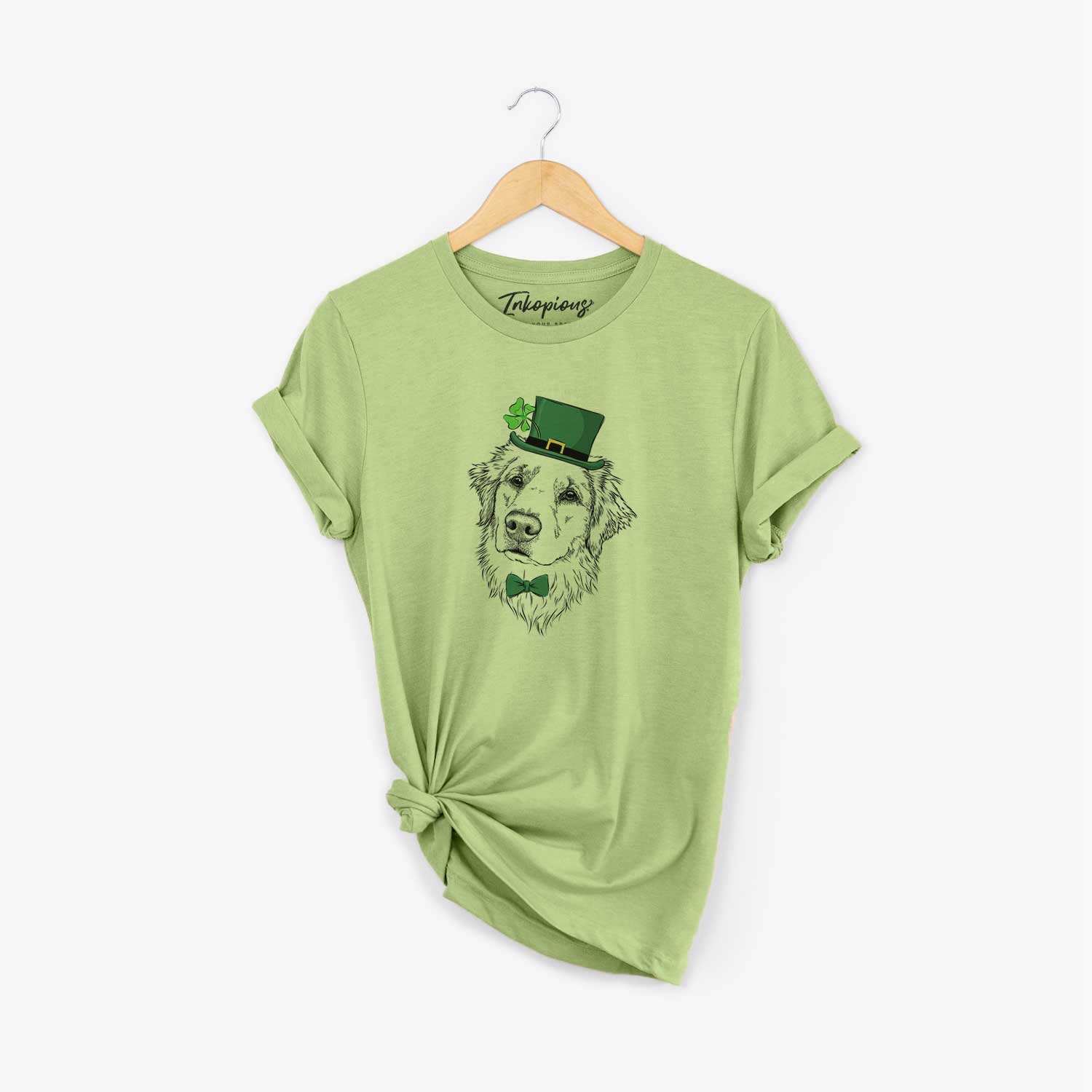 St. Patrick's Fiona the Golden Retriever - Unisex Crewneck