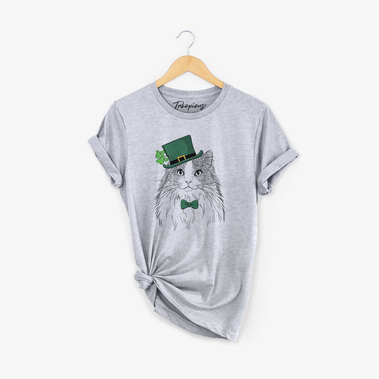 St. Patrick's Fiona the Ragdoll Cat - Unisex Crewneck