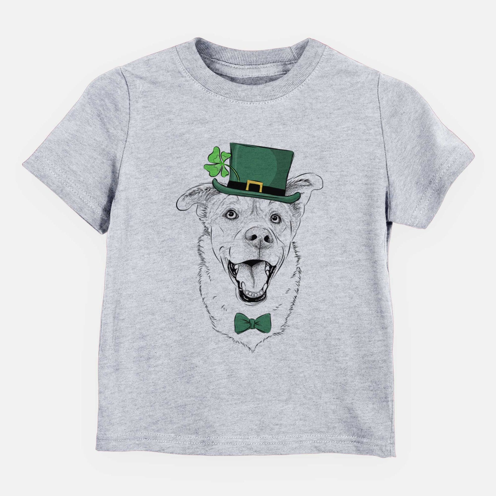 St. Patricks Fira the Saint Bernard Husky Mix - Kids/Youth/Toddler Shirt