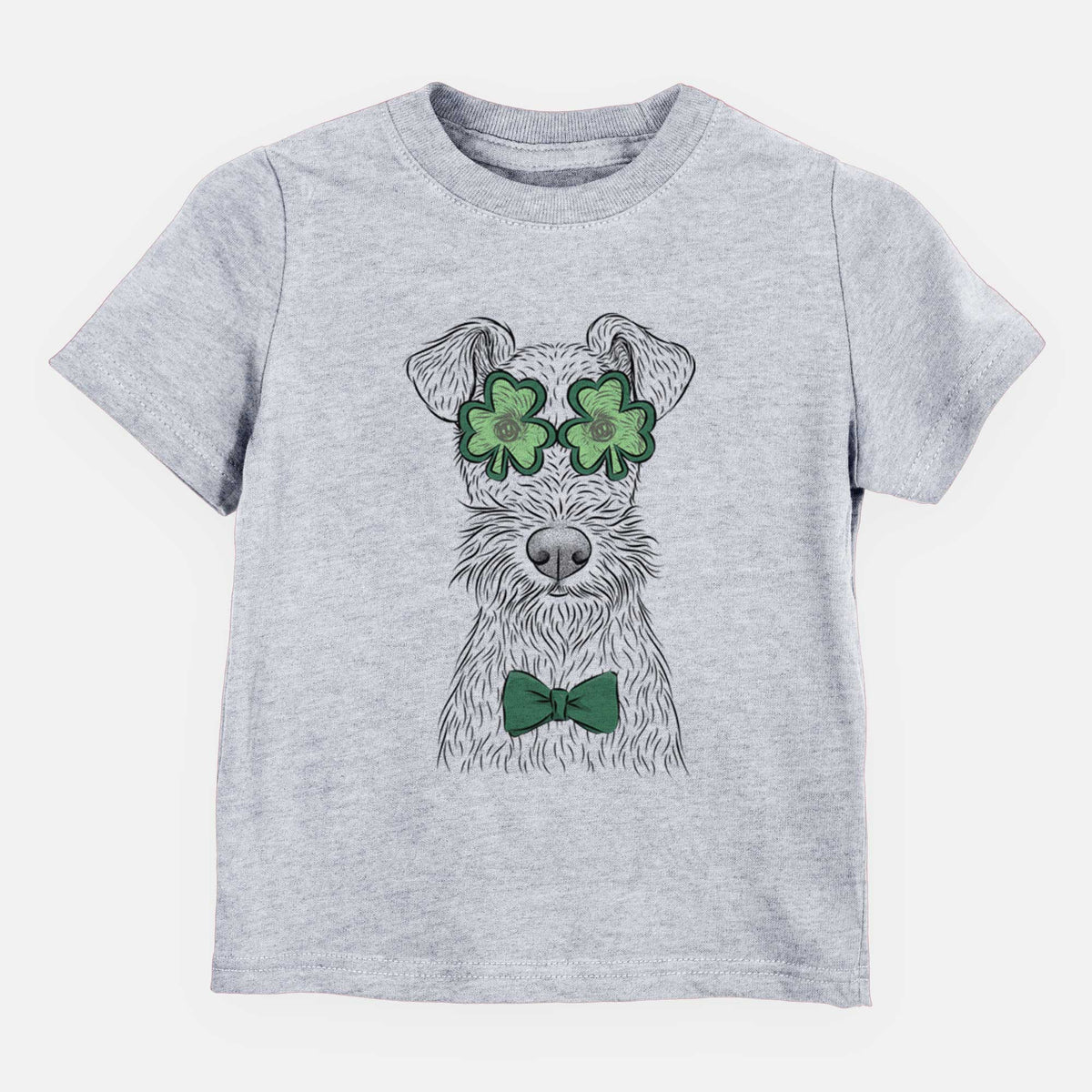 St. Patricks Fitz the Wire Fox Terrier - Kids/Youth/Toddler Shirt