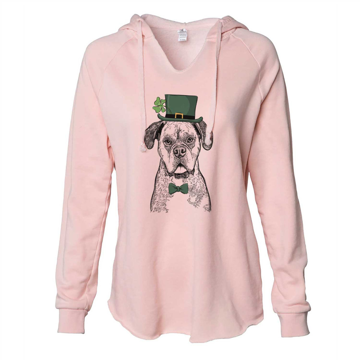 St. Patrick's Floydie Bear the Boxer - Cali Wave Hooded Sweatshirt