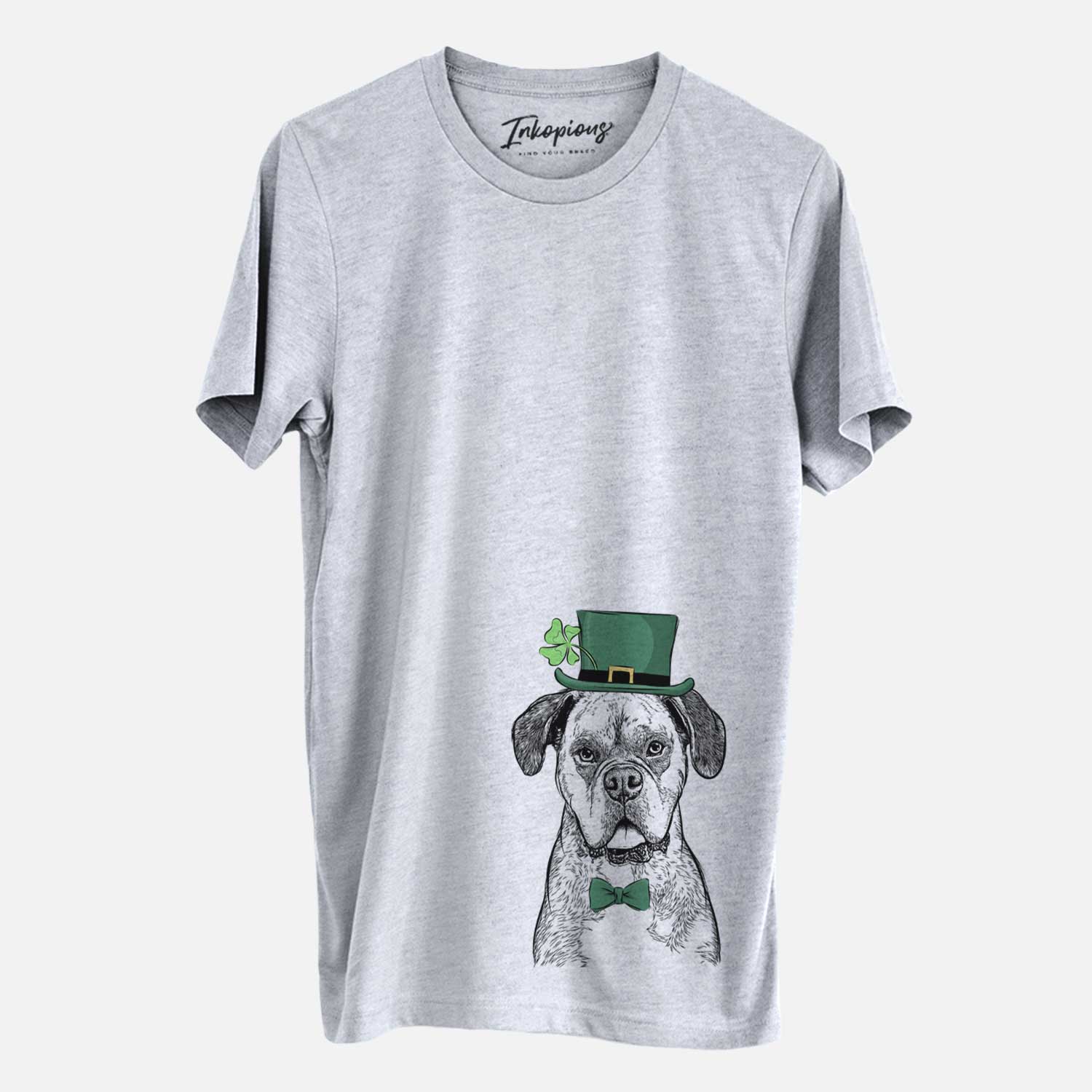 St. Patrick's Floydie Bear the Boxer - Unisex Crewneck