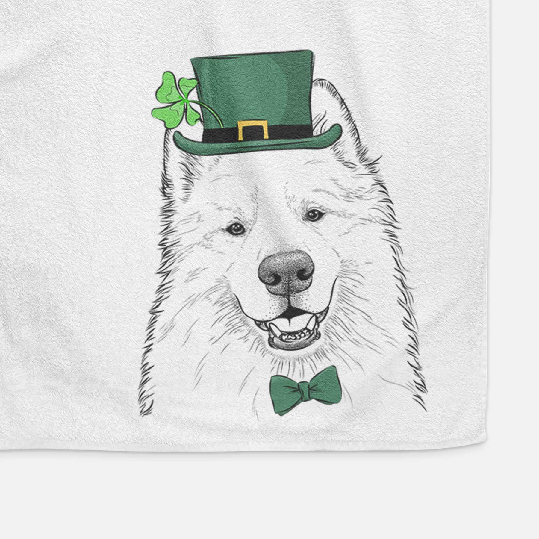 Foster the Samoyed Decorative Hand Towel