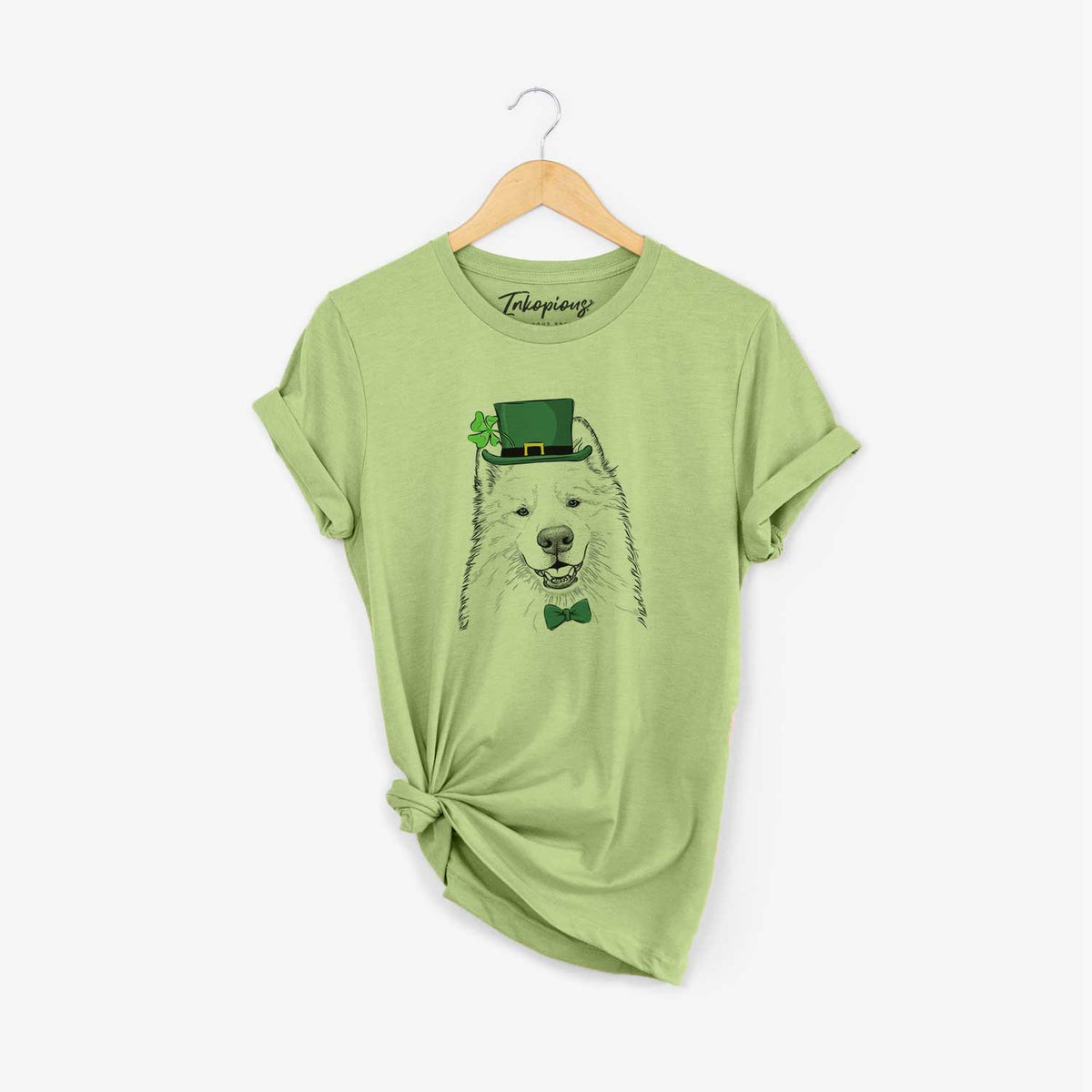 St. Patrick&#39;s Foster the Samoyed - Unisex Crewneck