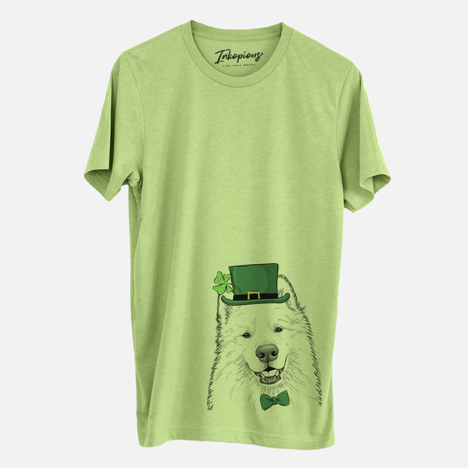 St. Patrick's Foster the Samoyed - Unisex Crewneck