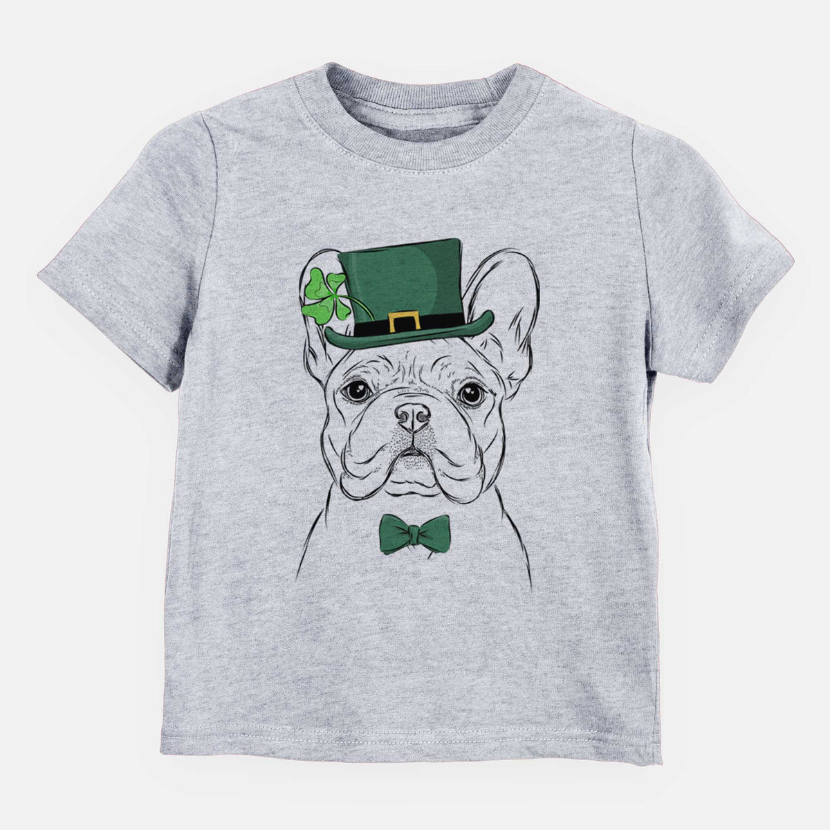 St. Patricks Franco the French Bulldog - Kids/Youth/Toddler Shirt