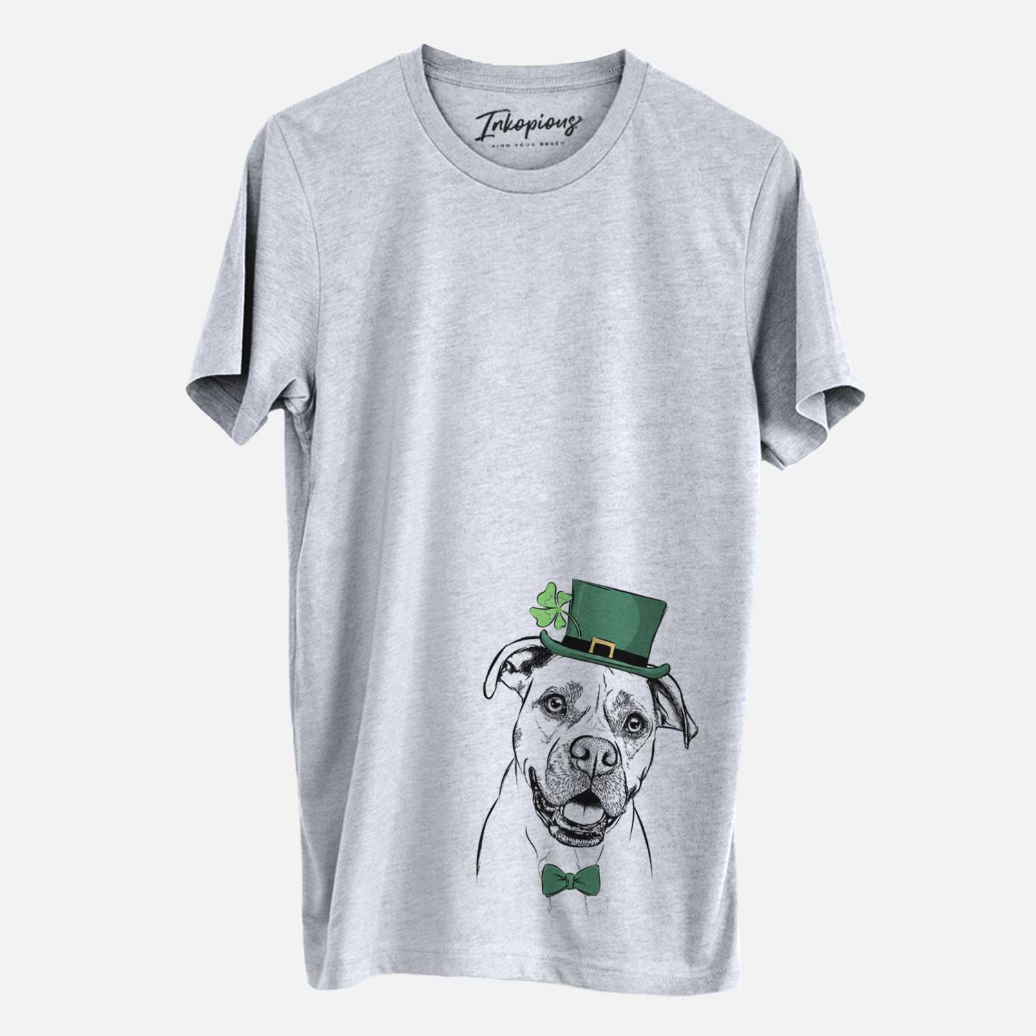 St. Patrick's Frankie Tankie the Boxer Mix - Unisex Crewneck