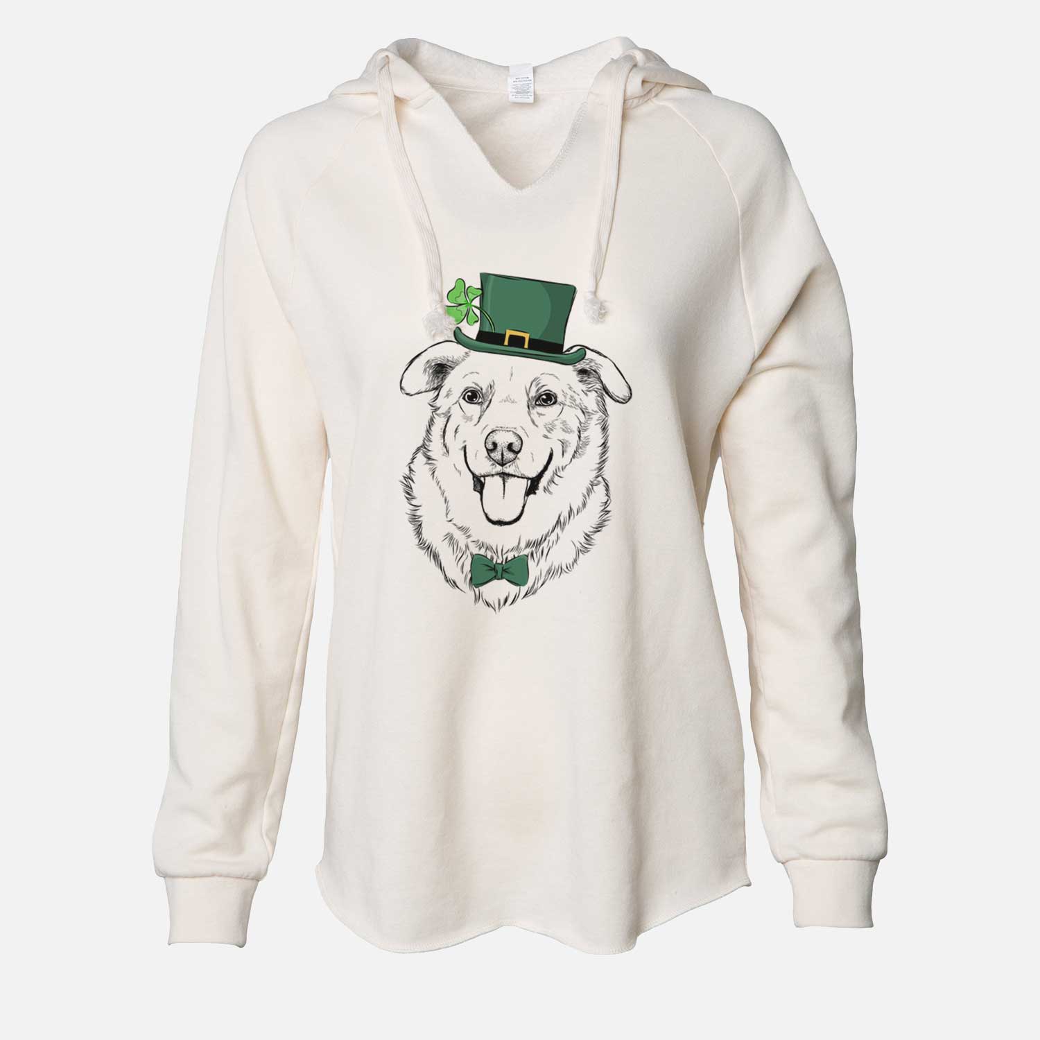 St. Patrick's Freeley the Mixed Breed - Cali Wave Hooded Sweatshirt