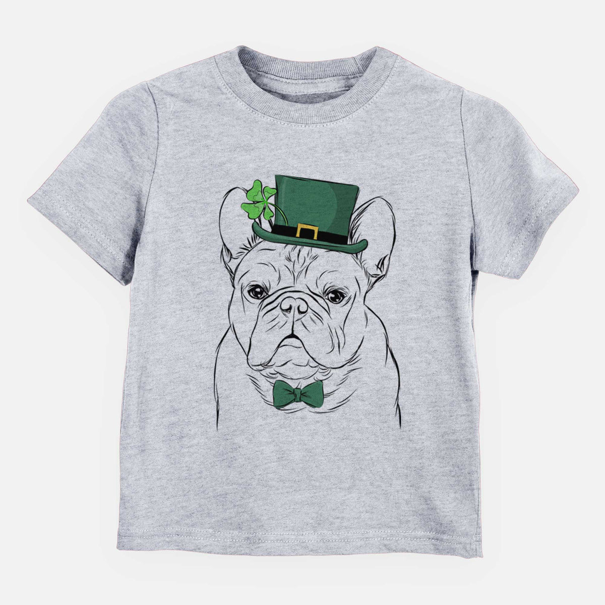 St. Patricks Fudge the French Bulldog - Kids/Youth/Toddler Shirt