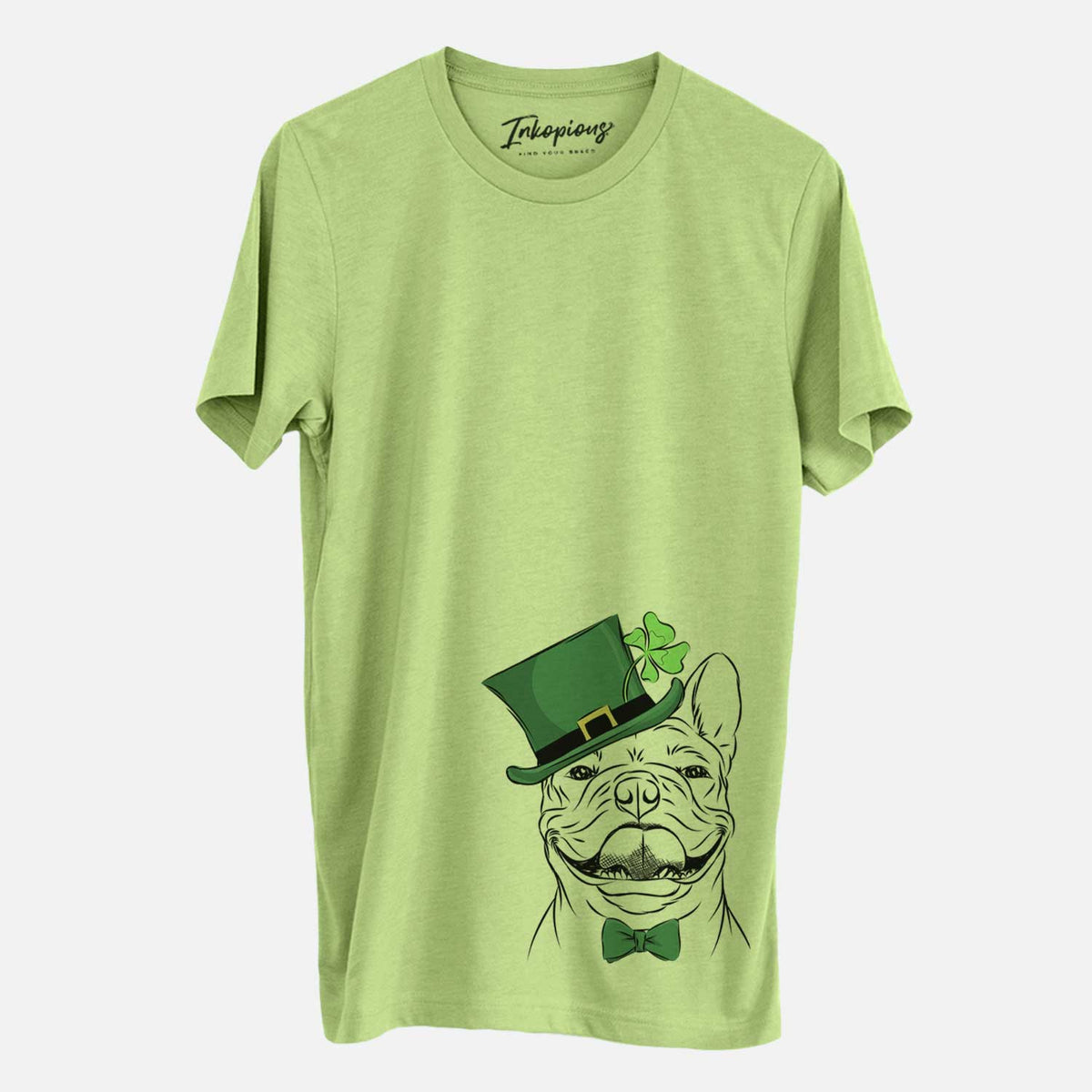 St. Patrick's Gaston the French Bulldog - Unisex Crewneck