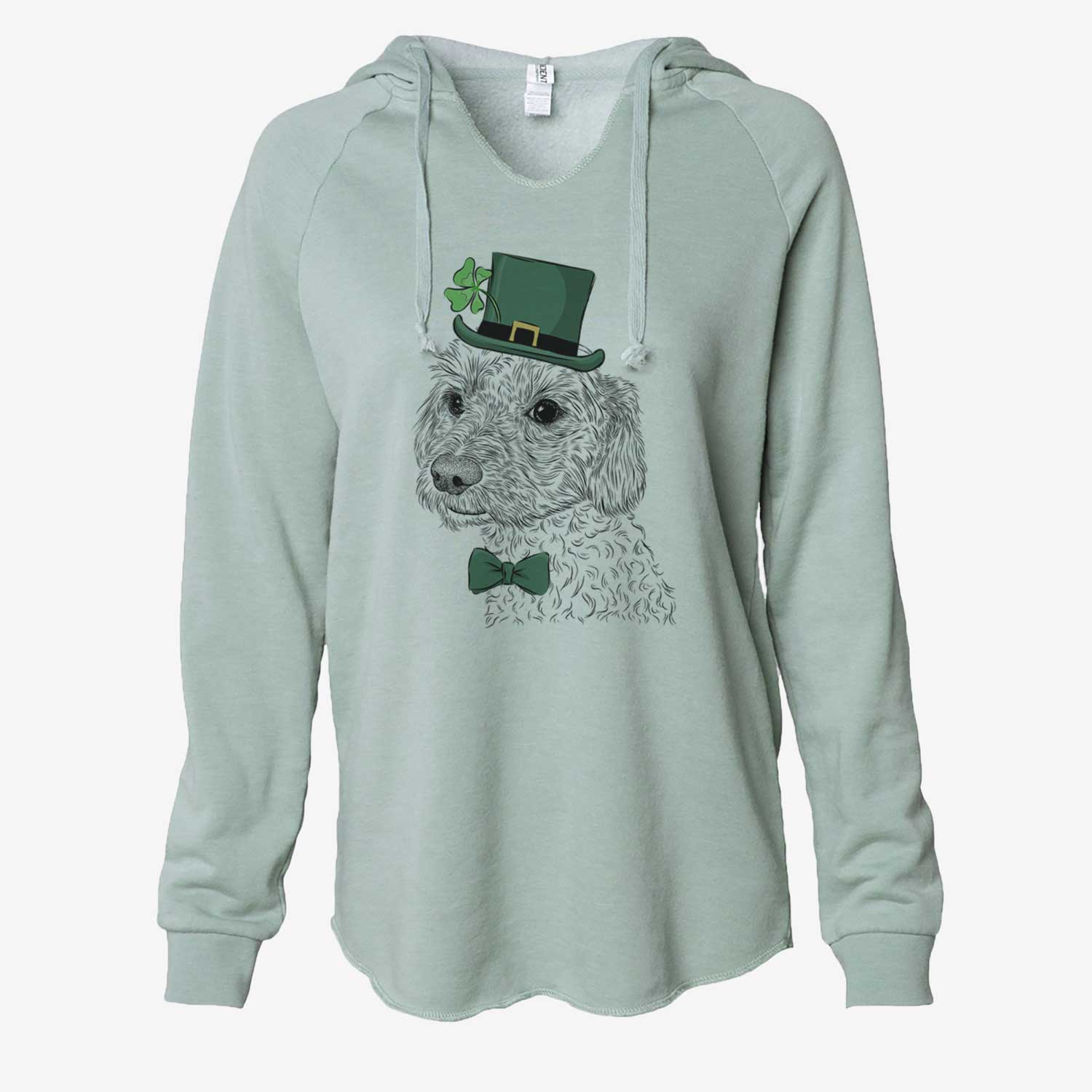 St. Patrick's Georgie Boy the Mixed Breed - Cali Wave Hooded Sweatshirt