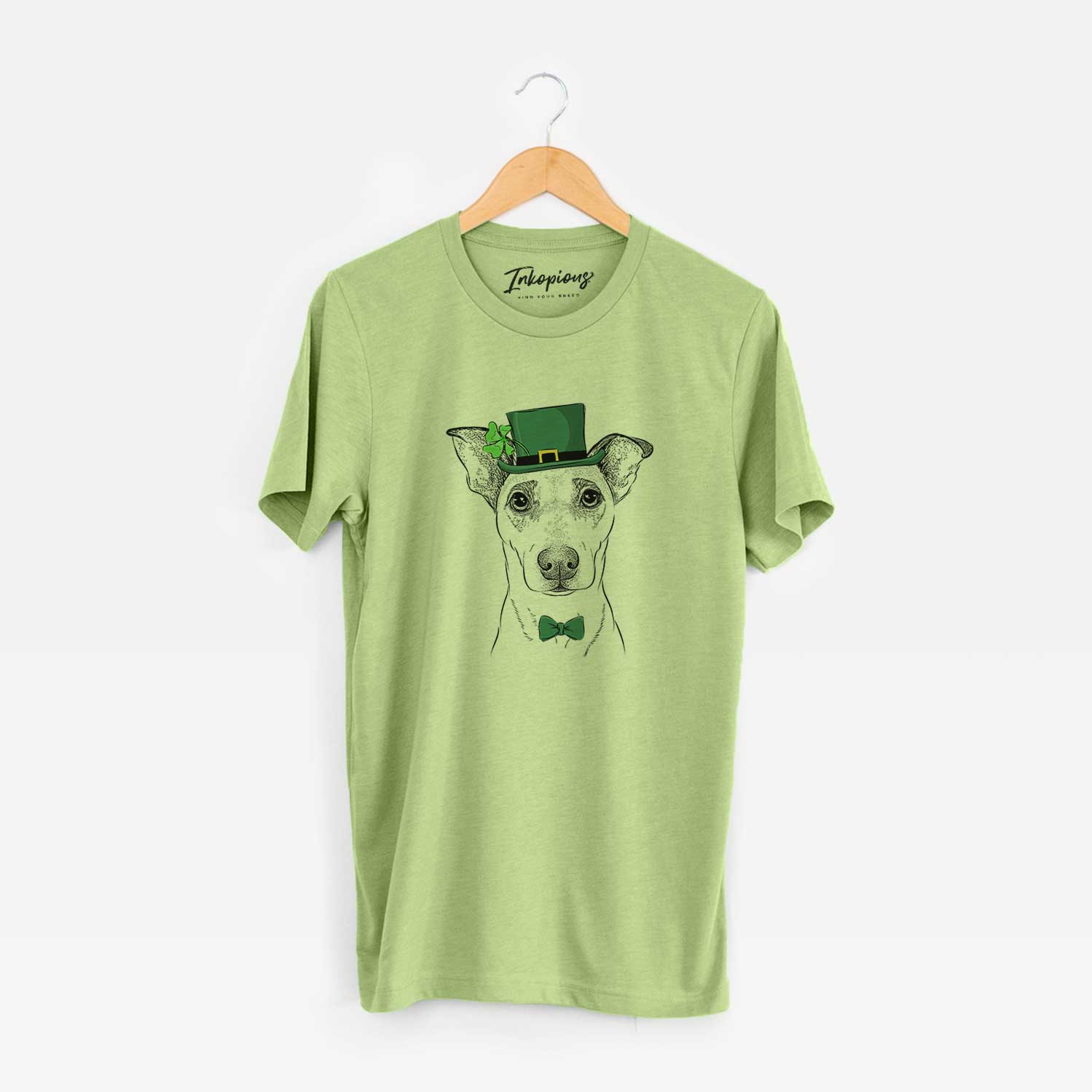 St. Patrick's Georgie Rat the Terrier Mix - Unisex Crewneck