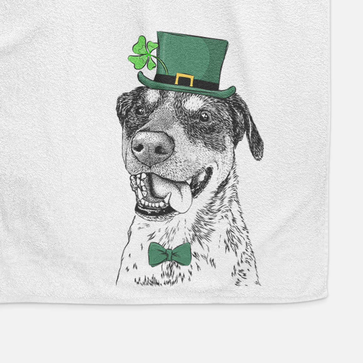 Gerti the Mixed Breed Decorative Hand Towel