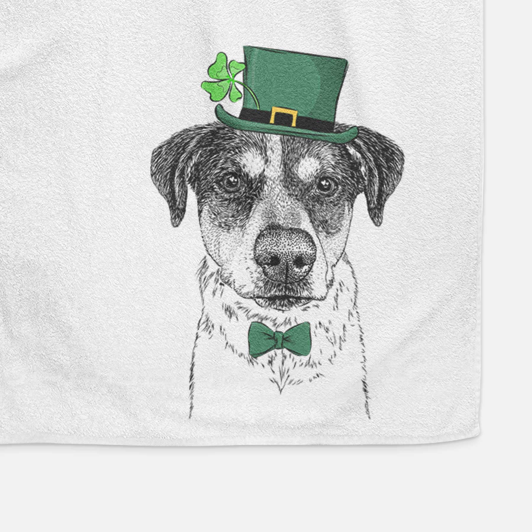 Gertrude the Mixed Breed Decorative Hand Towel