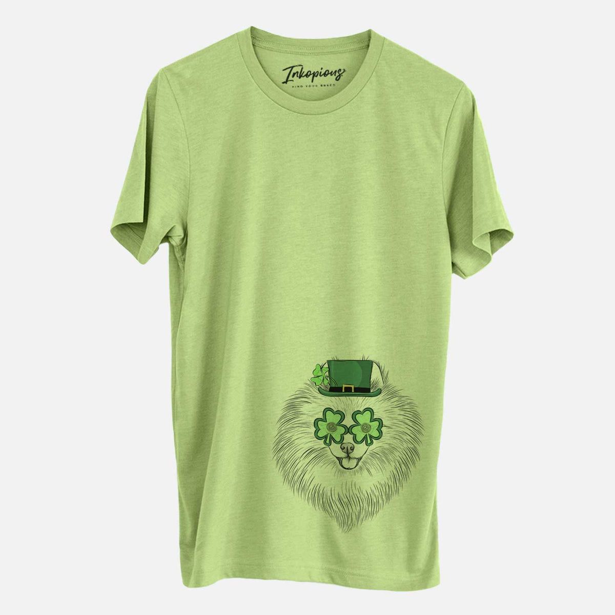 St. Patrick's GiGi the Pomeranian - Unisex Crewneck