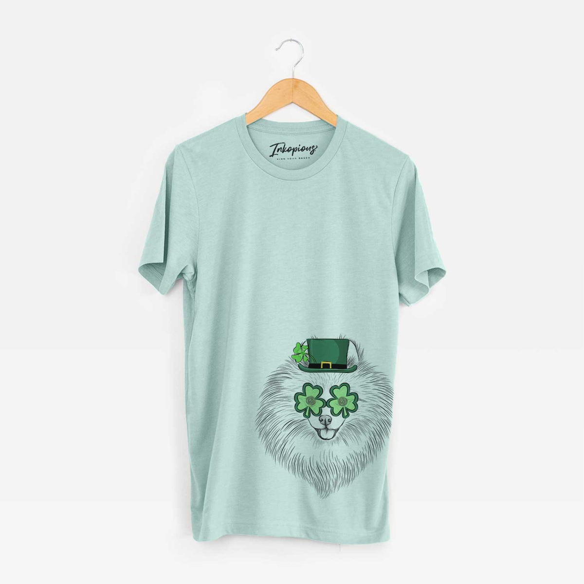 St. Patrick's GiGi the Pomeranian - Unisex Crewneck