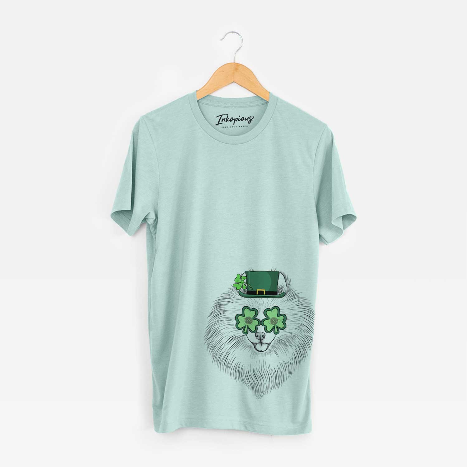 St. Patrick's GiGi the Pomeranian - Unisex Crewneck