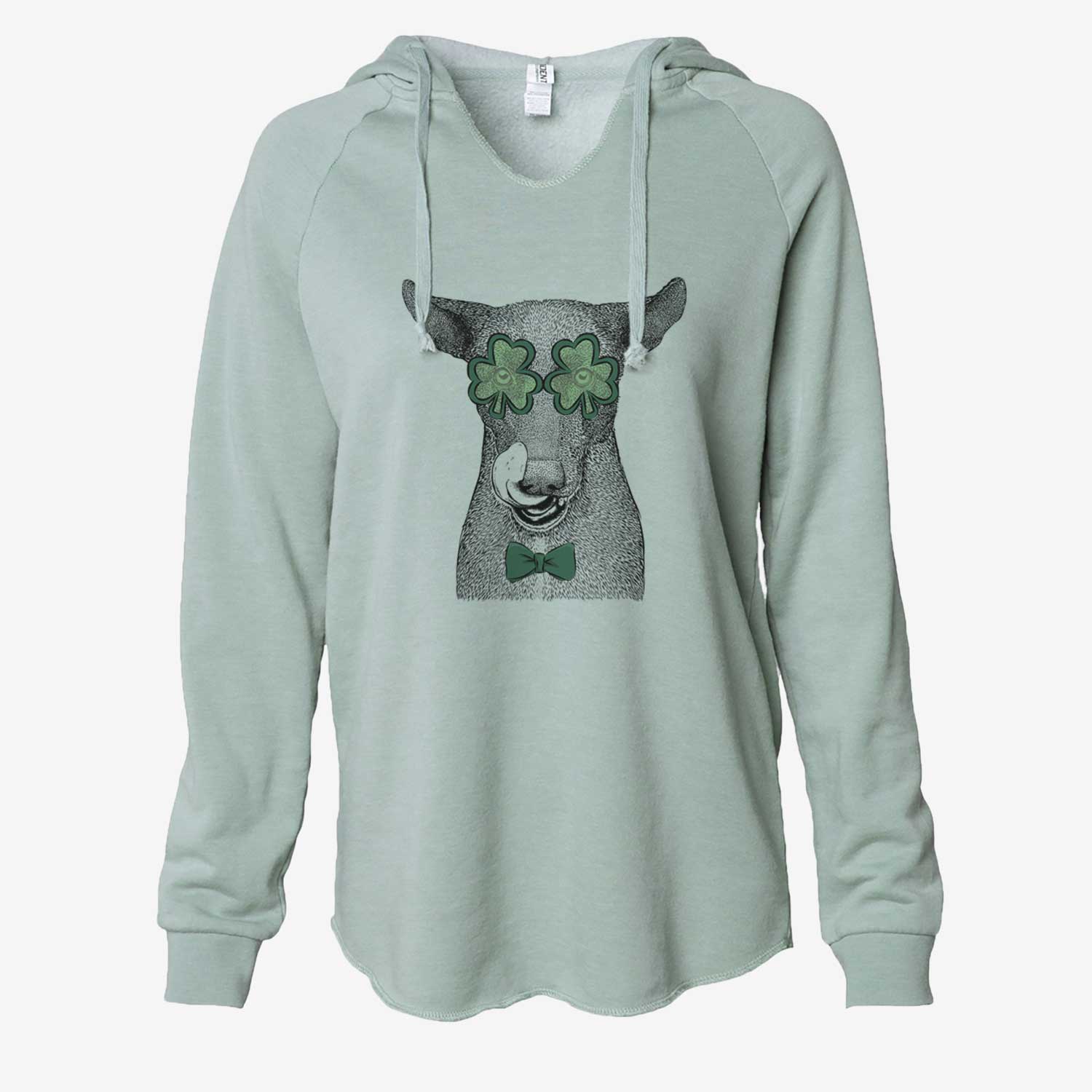 St. Patrick's Gidget the Mexican Street Dog - Cali Wave Hooded Sweatshirt