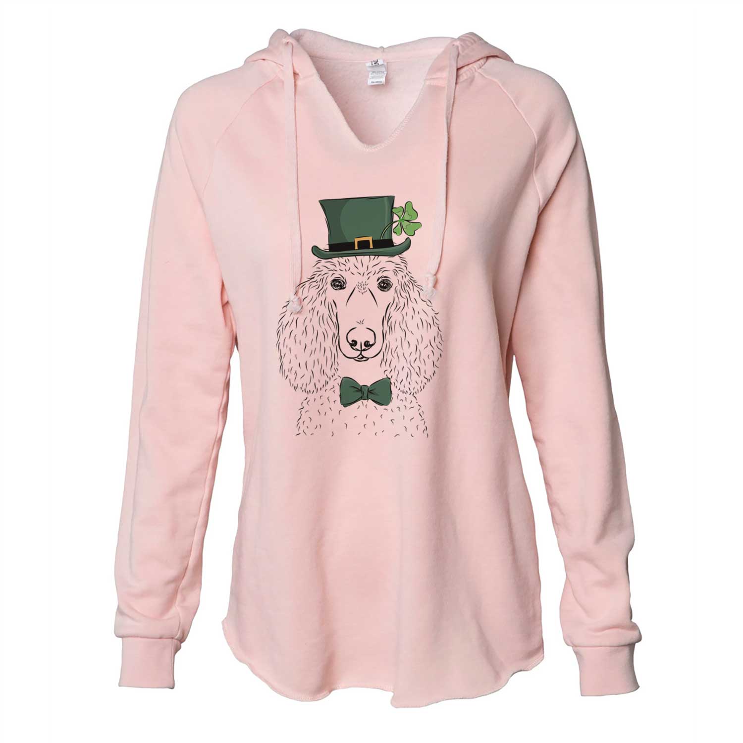 St. Patrick's Giovanni the Poodle - Cali Wave Hooded Sweatshirt