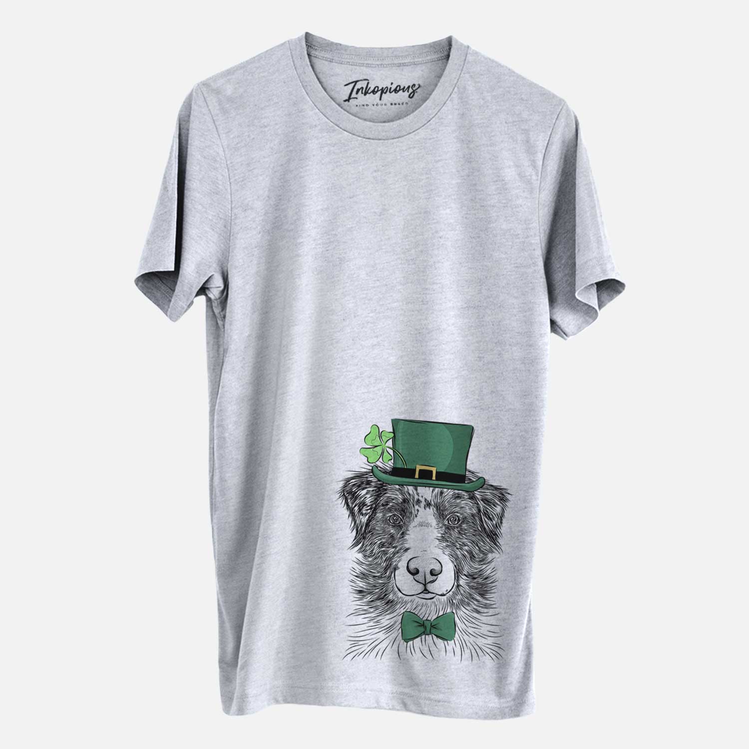 St. Patrick's Gram the Australian Shepherd - Unisex Crewneck