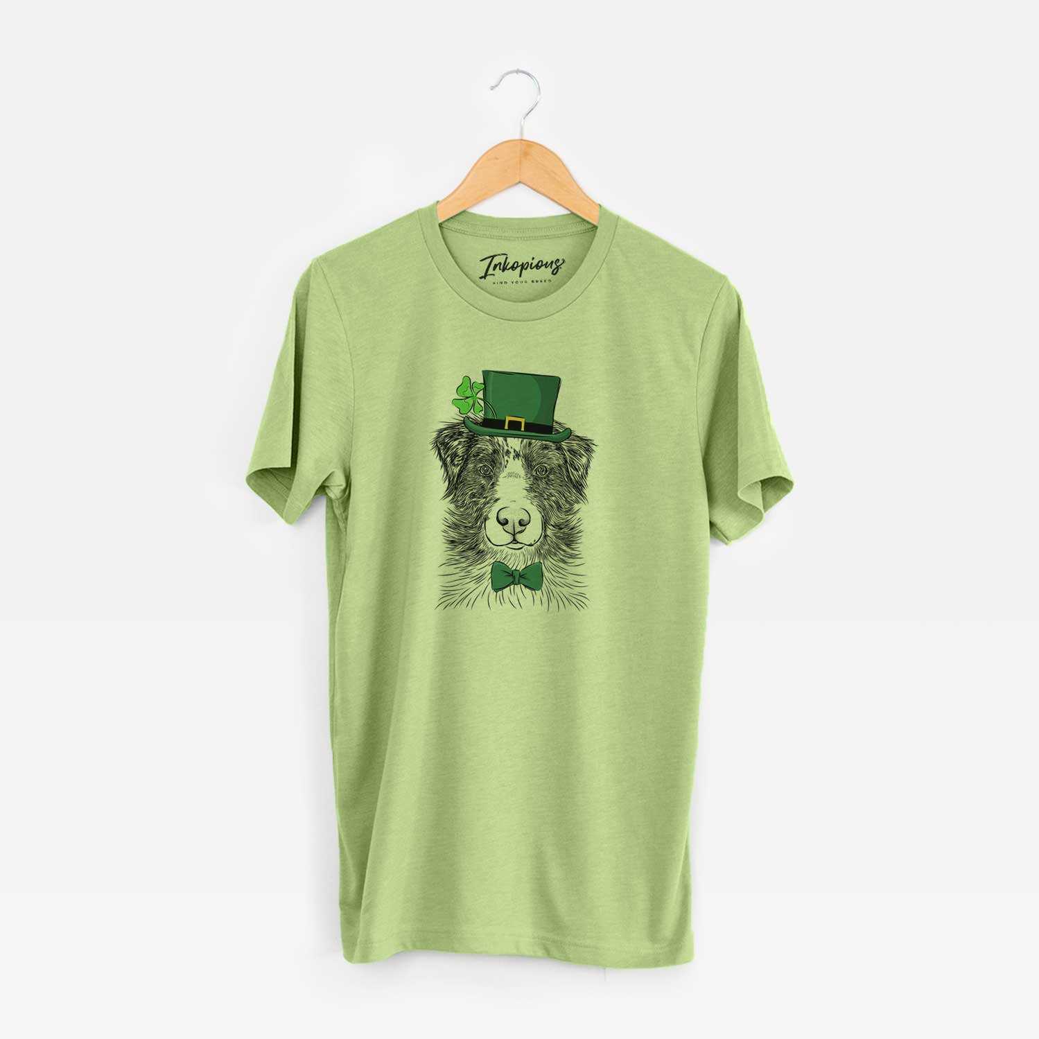 St. Patrick's Gram the Australian Shepherd - Unisex Crewneck