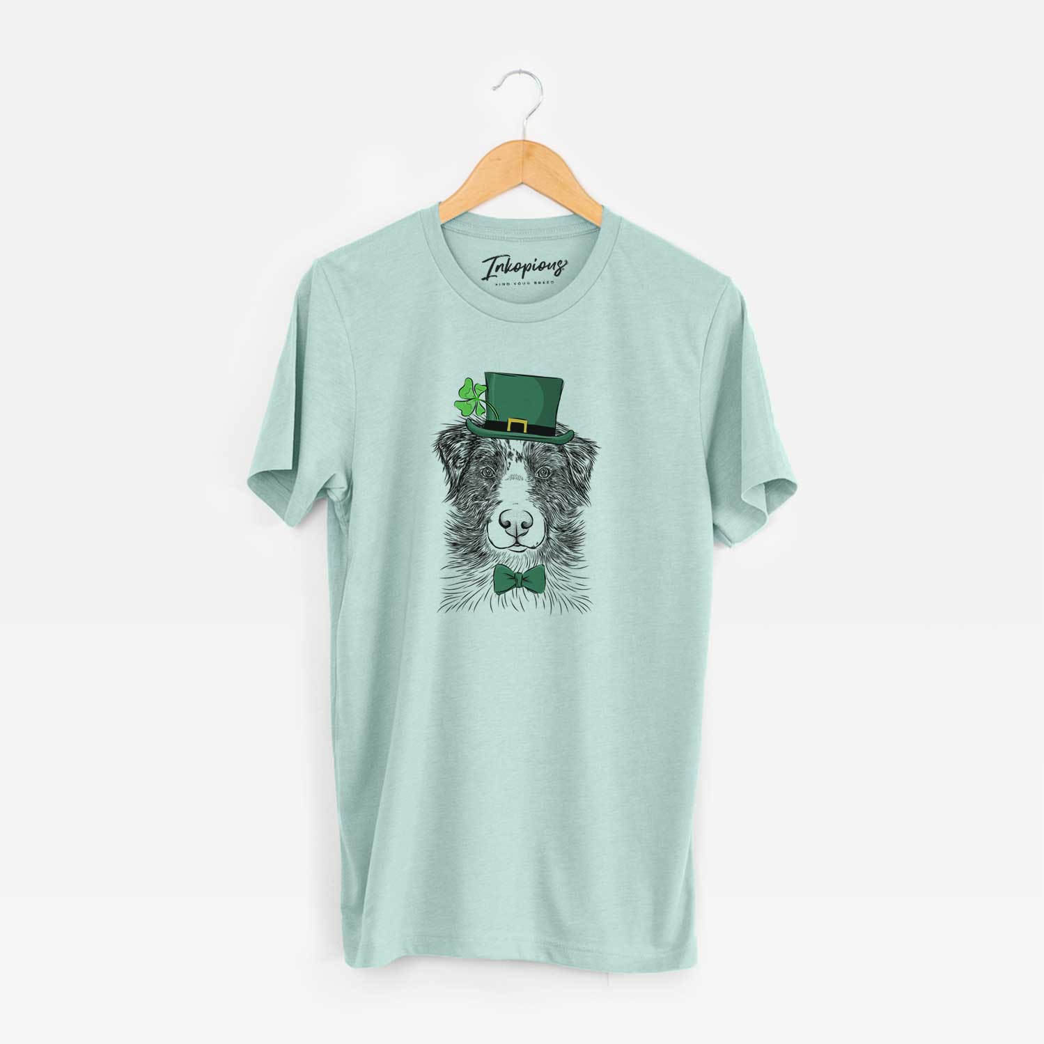 St. Patrick's Gram the Australian Shepherd - Unisex Crewneck
