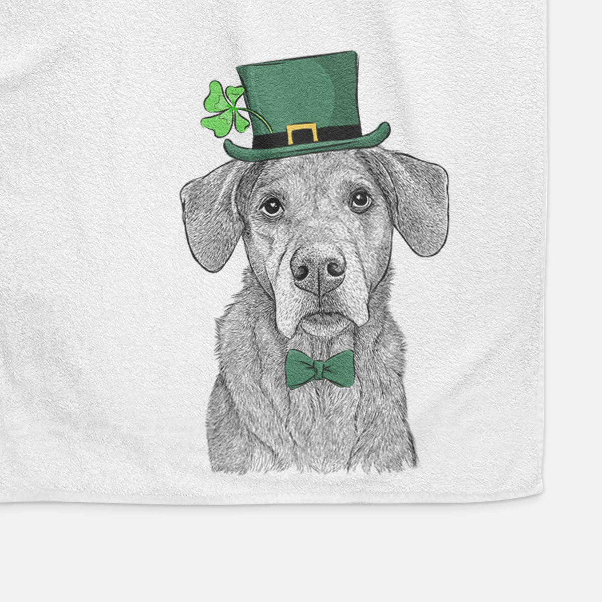 Gravy the Plott Hound Beagle Mix Decorative Hand Towel