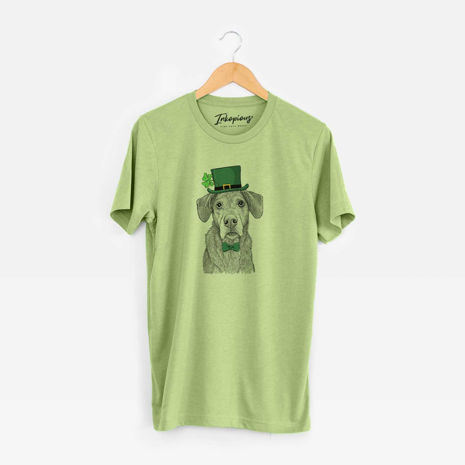 St. Patrick's Gravy the Plott Hound Beagle Mix - Unisex Crewneck