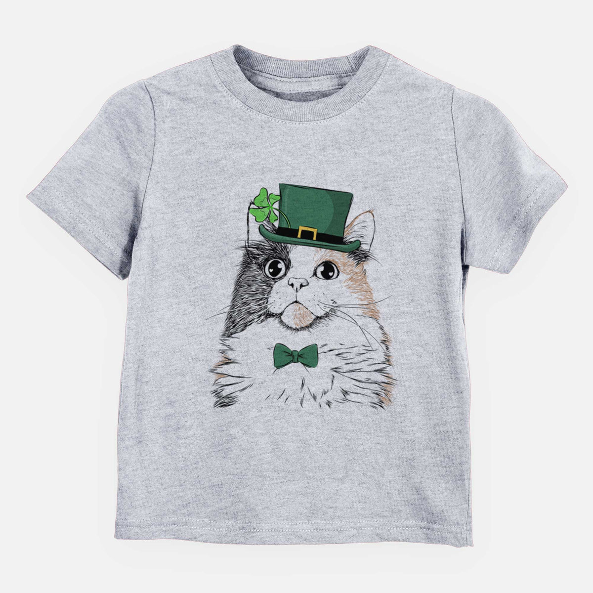 St. Patricks Greta the Calico Cat - Kids/Youth/Toddler Shirt