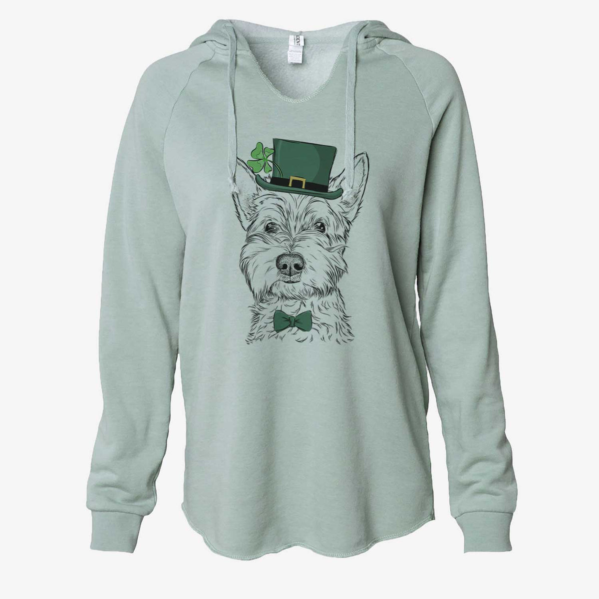 St. Patrick's Grizel the West Highland Terrier - Cali Wave Hooded Sweatshirt