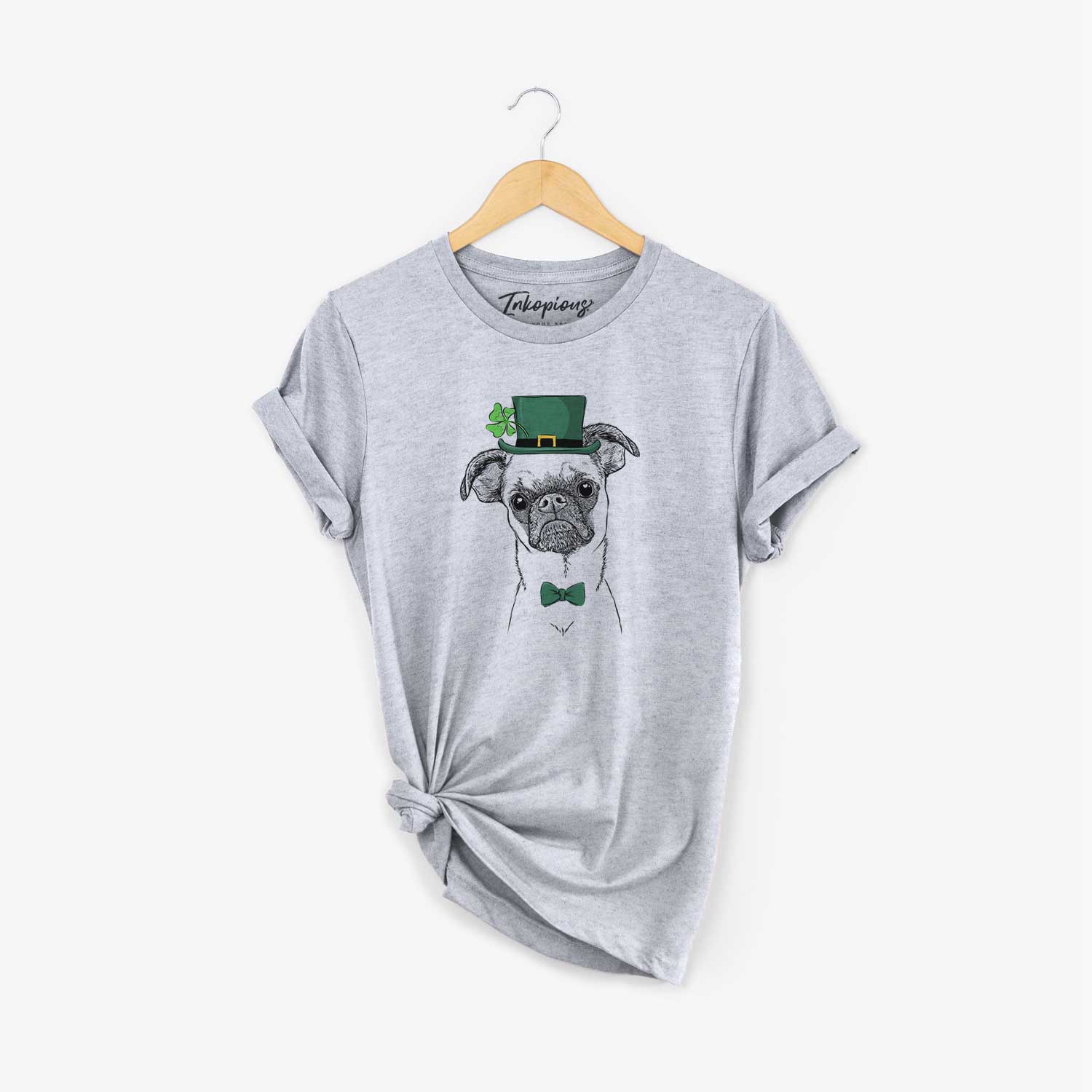 St. Patrick's Groot the Brussels Griffon - Unisex Crewneck