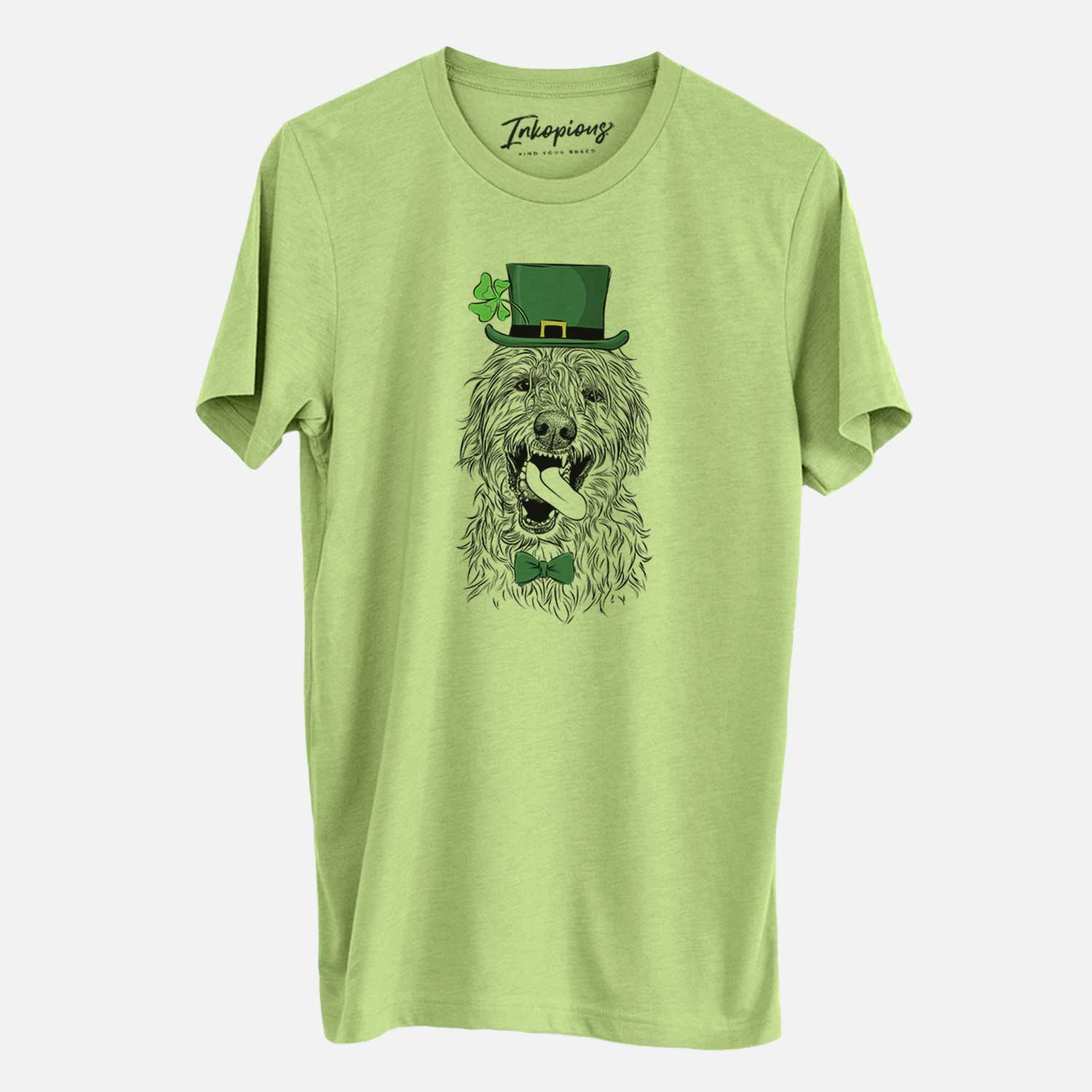 St. Patrick's Groot the Irish Wolfhound - Unisex Crewneck