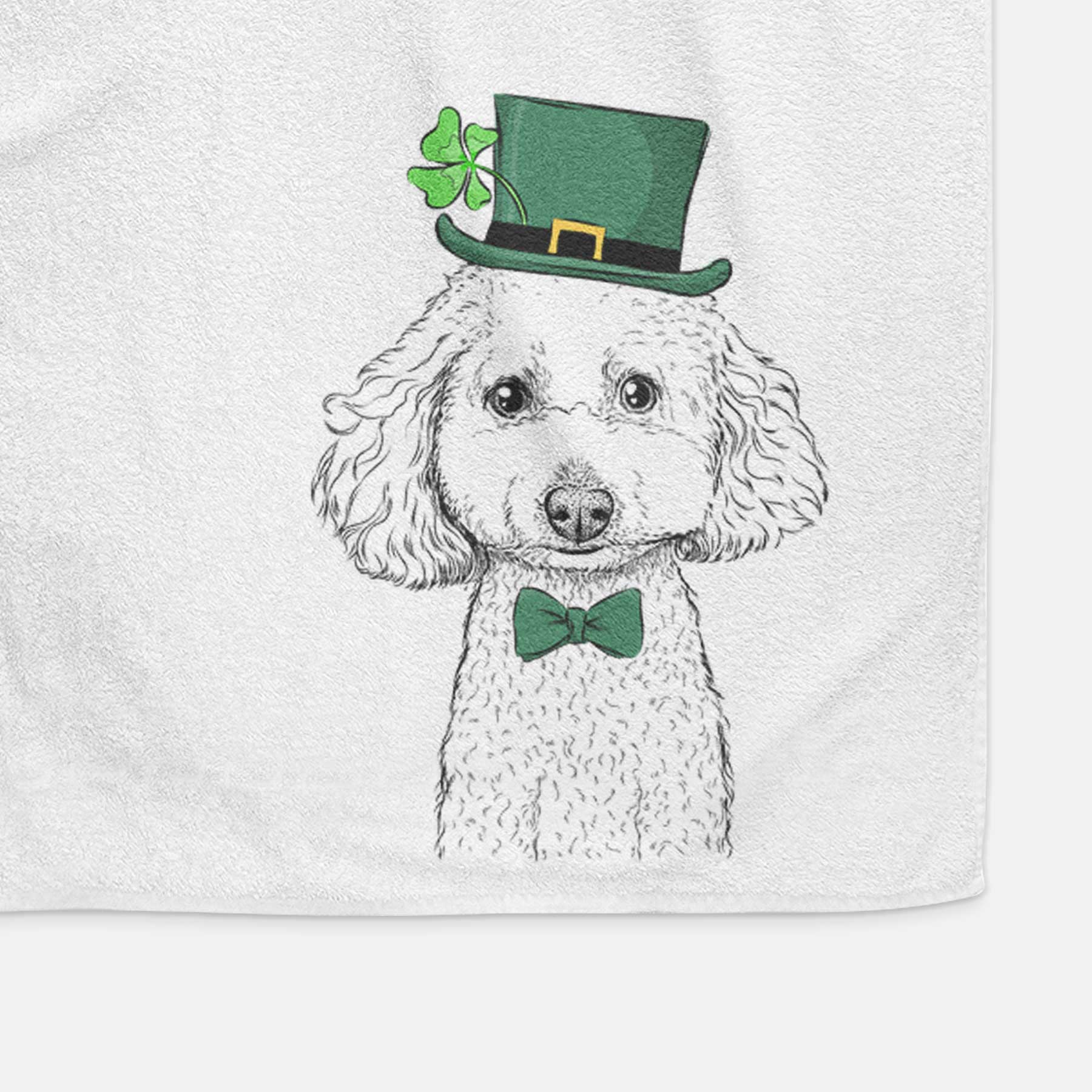 Guinness the Toy Poodle Mix Decorative Hand Towel