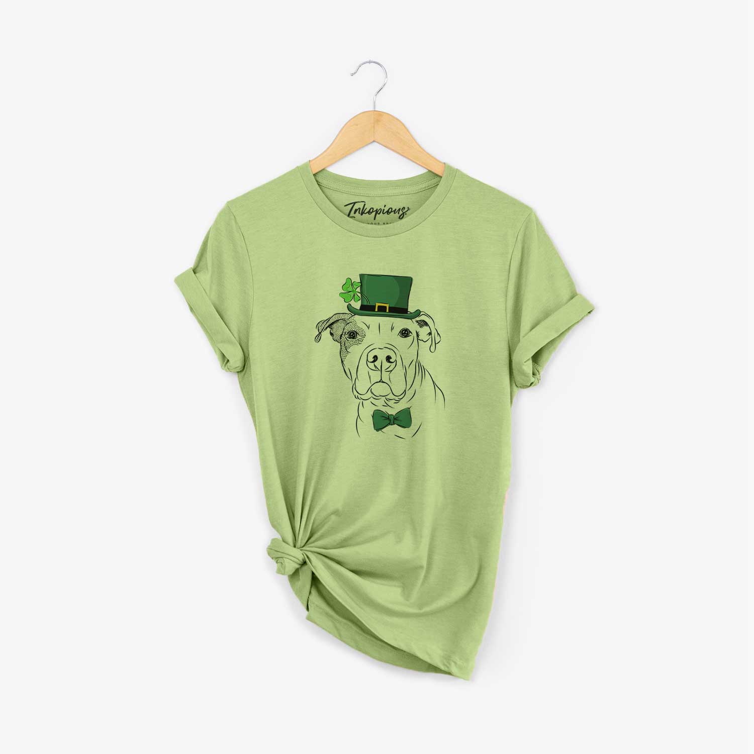 St. Patrick's Gummy the Pitbull - Unisex Crewneck