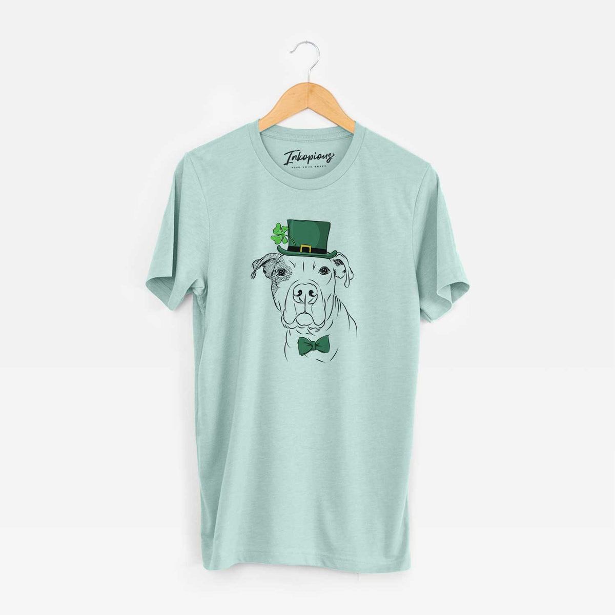 St. Patrick's Gummy the Pitbull - Unisex Crewneck