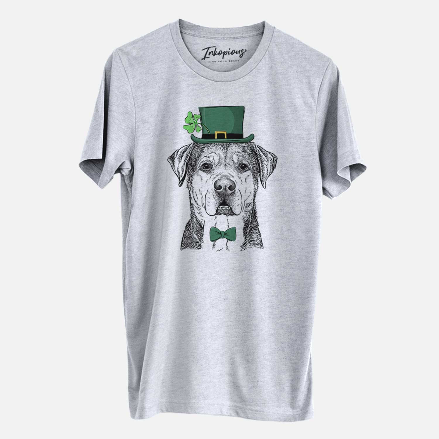 St. Patrick's Gus the Rottweiler Mix - Unisex Crewneck